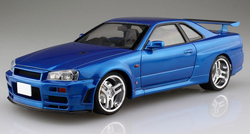 Initial D 1/24 Hoshino Kozo BNR34 Skyline GT-R