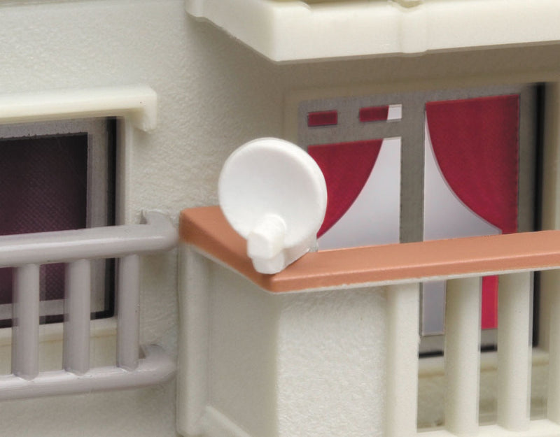 1/150 Housing Complex Set of 2 (Aoshima Kenchiku Roman-Do No.5)