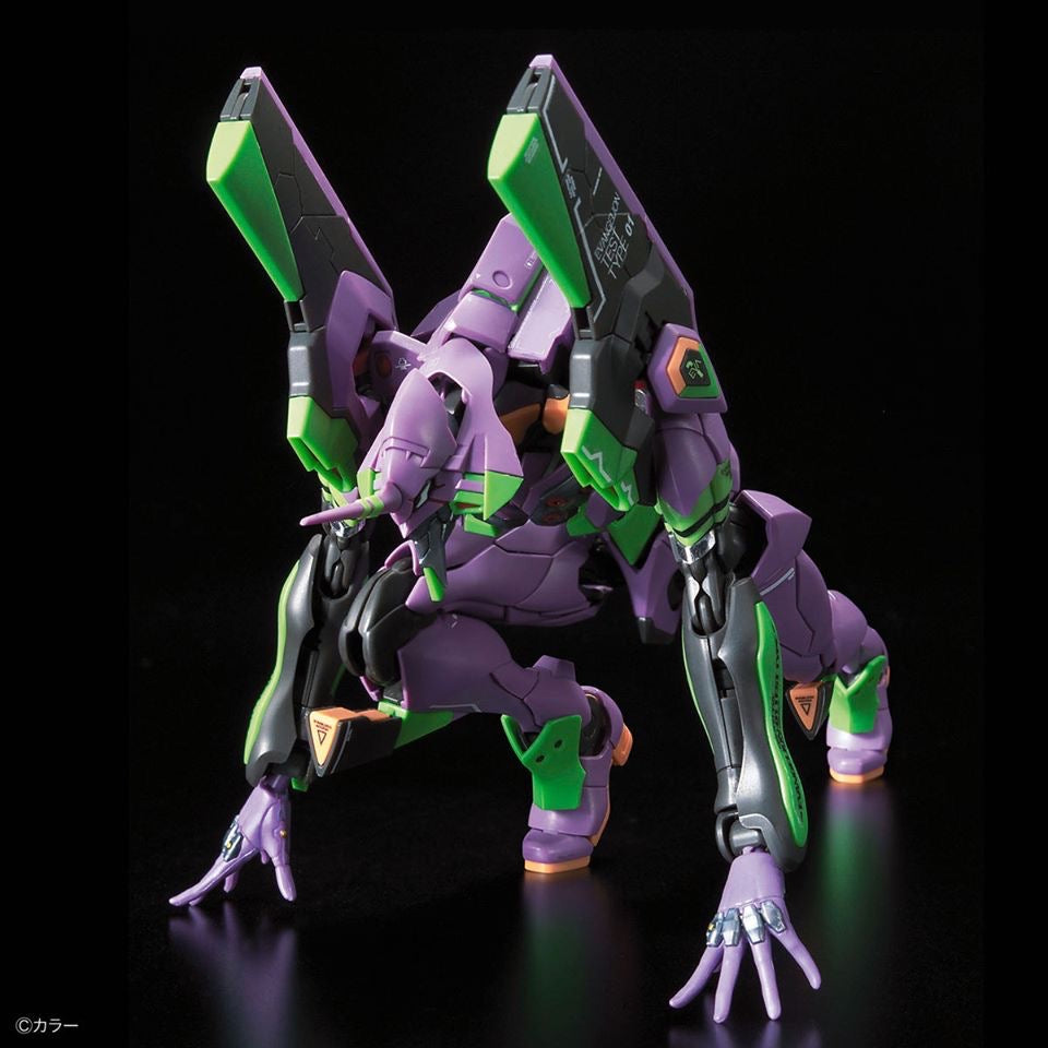 EVANGELION UNIT-01 DX TRANSPORT プラモデル　RG Bandai Real Grade (RG) Evangelion Unit-01 DX Transport Platform
