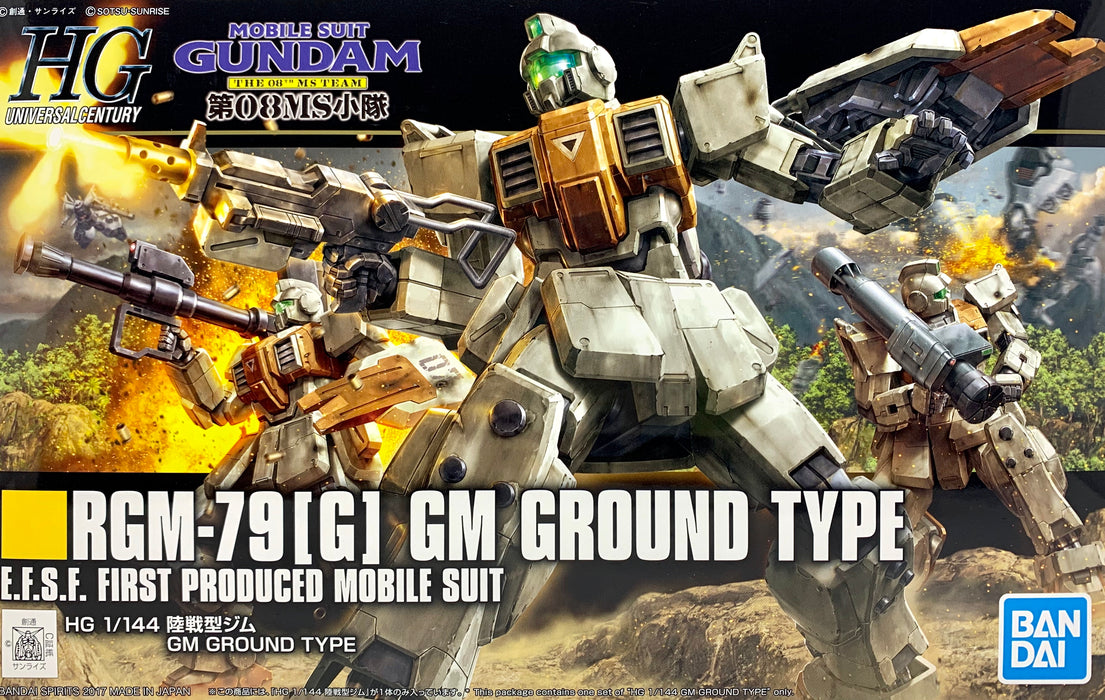 High Grade HGUC 1/144 GM Ground Type
