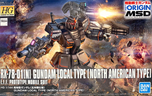 High Grade Gundam The Origin 1/144 Gundam Local Type North American Front