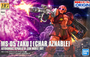 High Grade Gundam The Origin 1/144 MS-05 Zaku I (Char's Aznable)