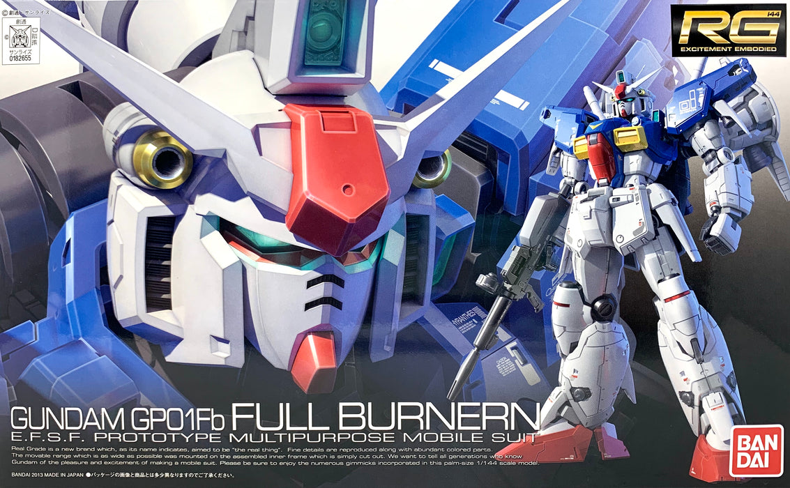 Real Grade 1/144 Gundam GP01Fb Full Burnern