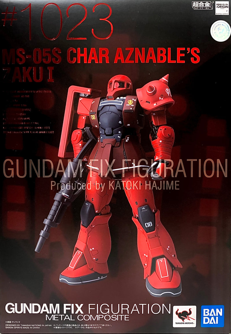 Gundam Fix Figuration Metal Composite (GFFMC) Gundam The Origin MS-05S Char Aznable's Zaku I