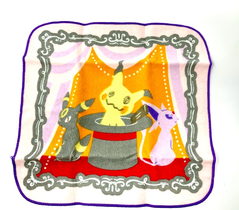 Pokemon Ichiban Kuji - Mimikyu+Espeon+Umbreon Mini Towel