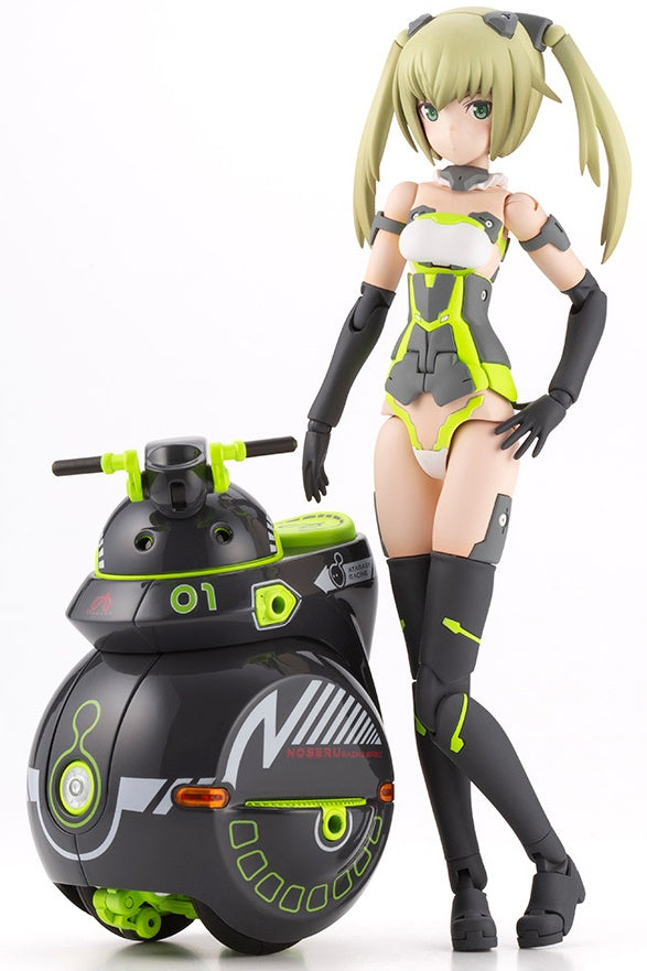 Frame Arms Girl x Maruttoys Non-Scale Innocentia (Racer) & Noseru (Racing Specs Ver.)