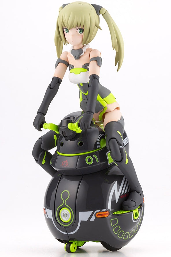 Frame Arms Girl x Maruttoys Non-Scale Innocentia (Racer) & Noseru (Racing Specs Ver.)