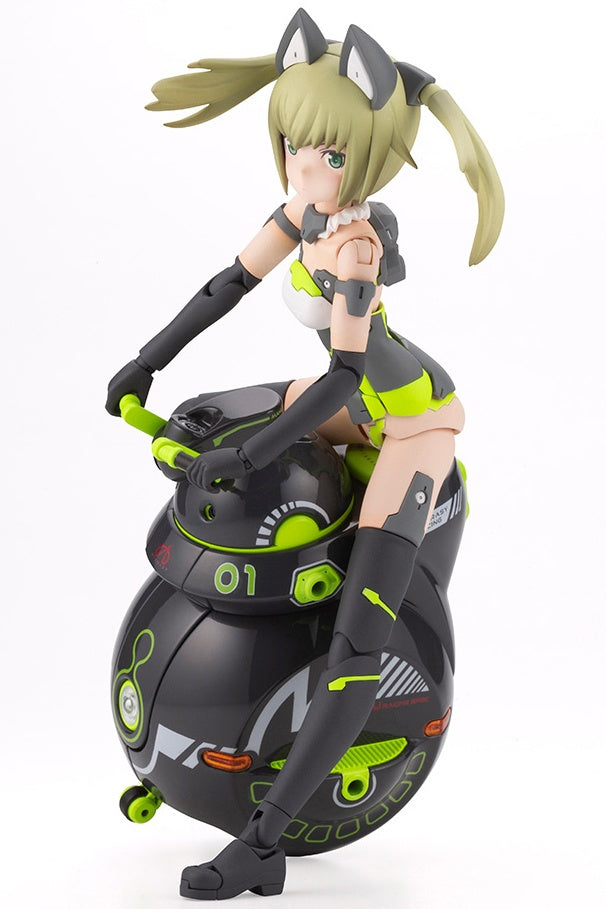 Frame Arms Girl x Maruttoys Non-Scale Innocentia (Racer) & Noseru (Racing Specs Ver.)