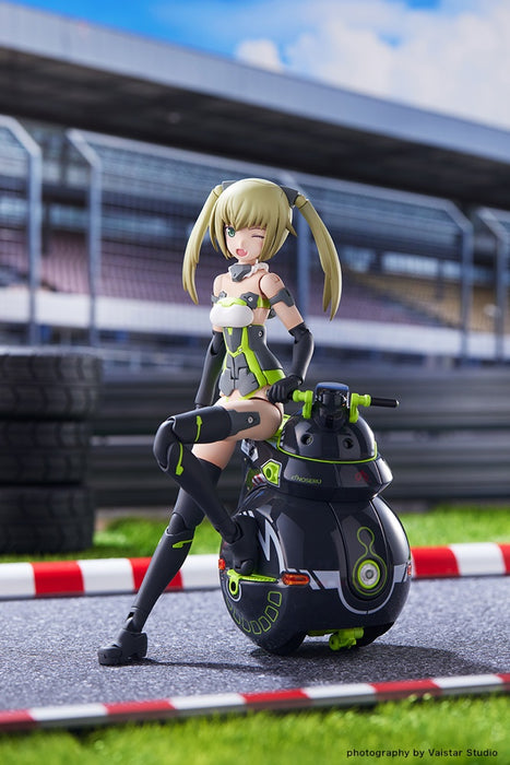 Frame Arms Girl x Maruttoys Non-Scale Innocentia (Racer) & Noseru (Racing Specs Ver.)