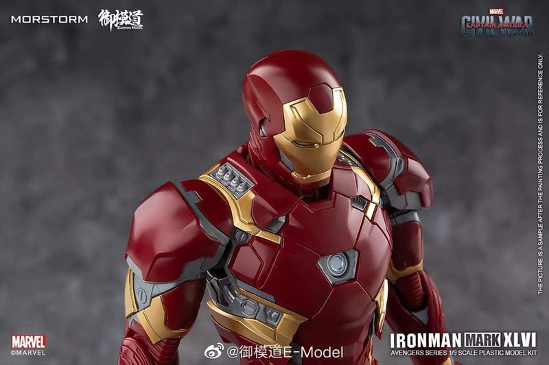 Morstorm 1/9 Captain America 3: Civil War Ironman Mk46