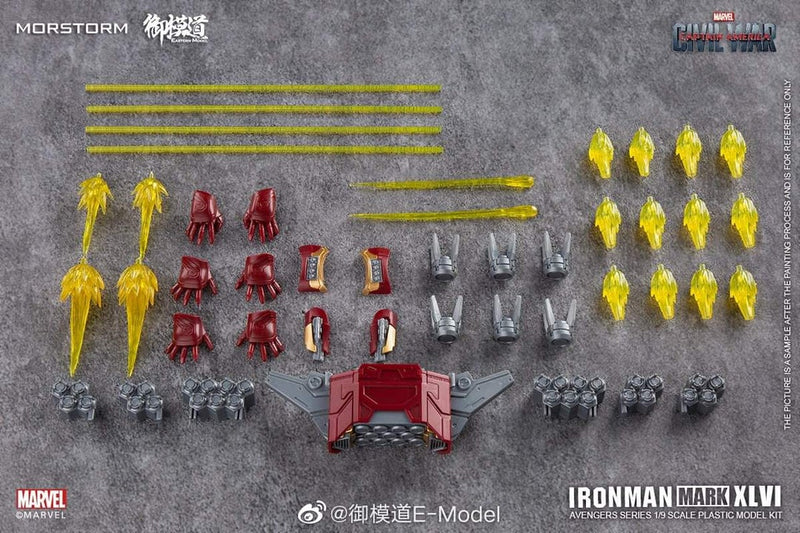 Morstorm 1/9 Captain America 3: Civil War Ironman Mk46