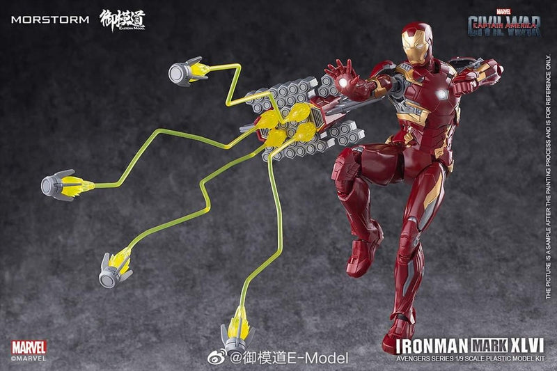 Morstorm 1/9 Captain America 3: Civil War Ironman Mk46