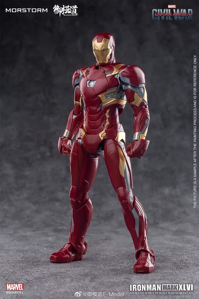 Morstorm 1/9 Captain America 3: Civil War Ironman Mk46