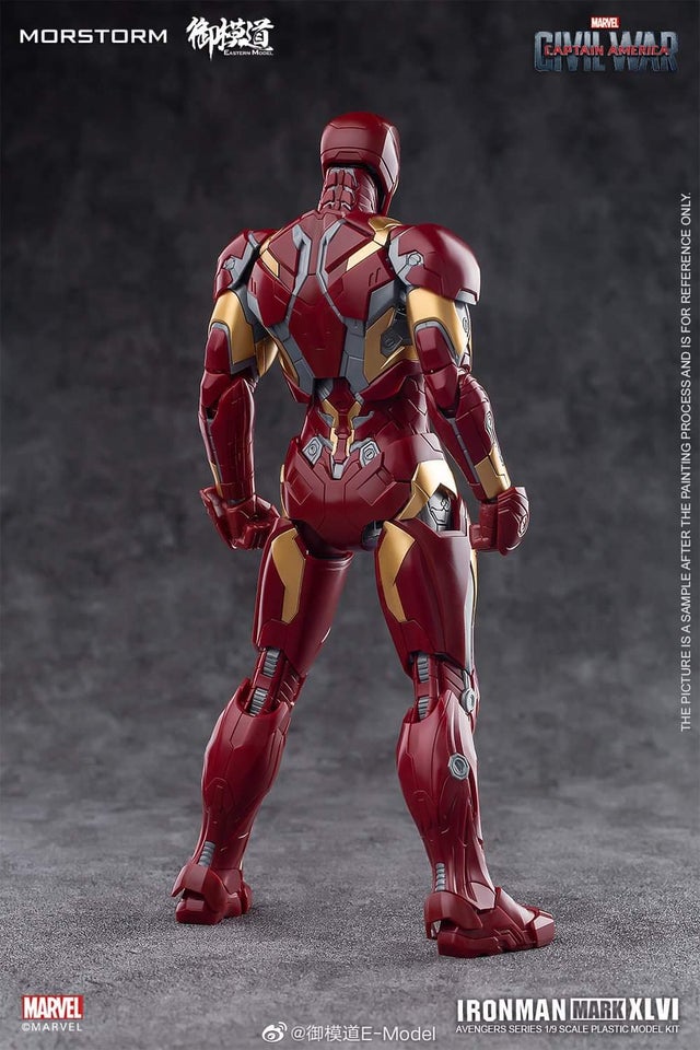 Morstorm 1/9 Captain America 3: Civil War Ironman Mk46