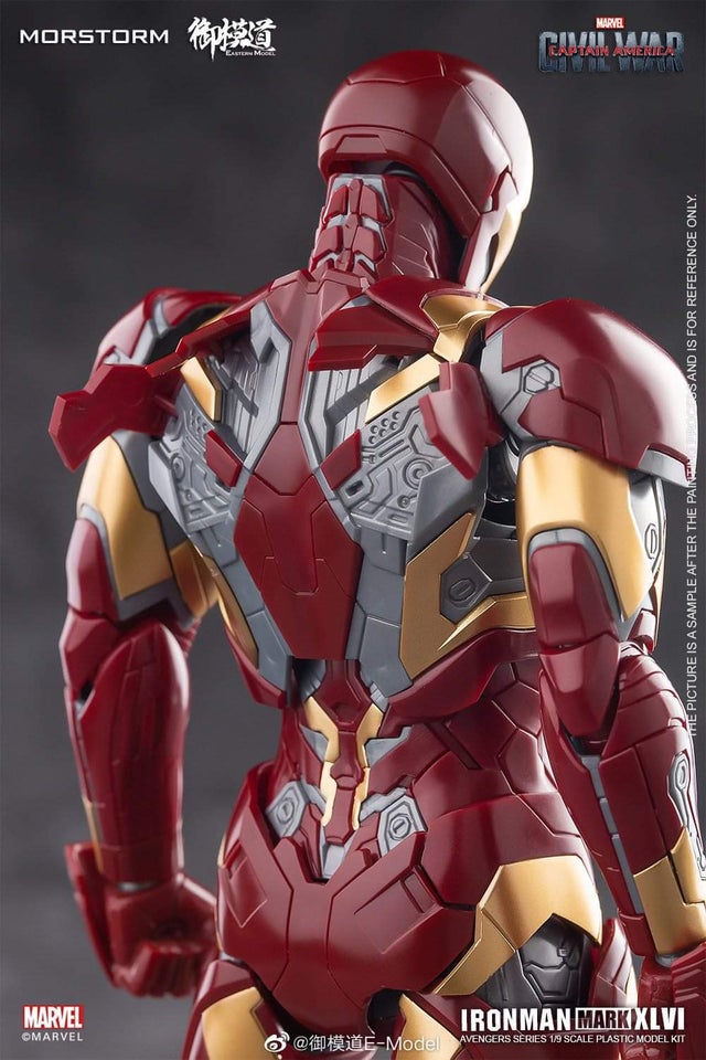 Morstorm 1/9 Captain America 3: Civil War Ironman Mk46