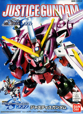 SD Gundam BB268 Justice Gundam