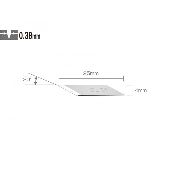 OLFA Art Blade for AK-5 - 30/pk (KB-5/30B)