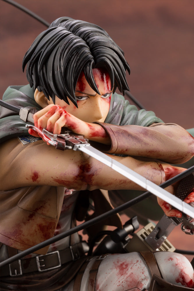 Kotobukiya Attack on Titan - 1/7 ARTFX J Levi Fortitude Ver. Figure