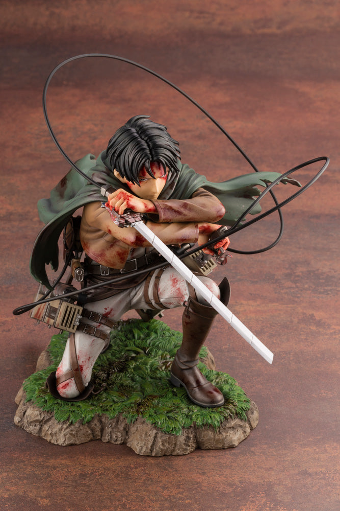 Kotobukiya Attack on Titan - 1/7 ARTFX J Levi Fortitude Ver. Figure