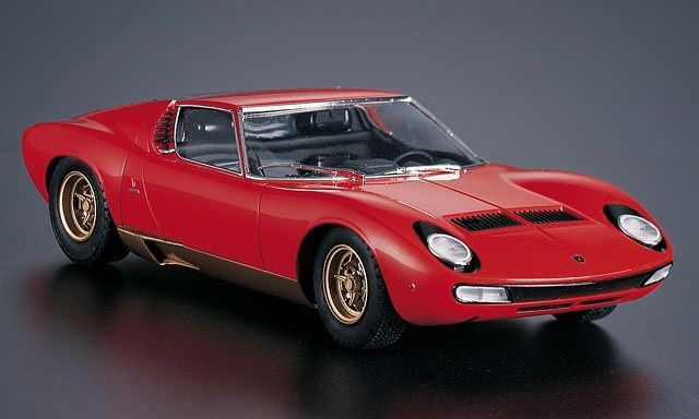 1/24 Lamborghini Miura P400 SV (Hasegawa Historic Car Series HC13)