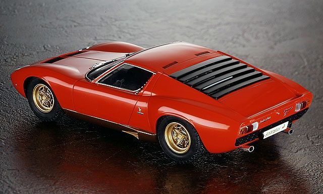 1/24 Lamborghini Miura P400 SV (Hasegawa Historic Car Series HC13)