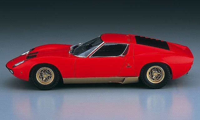 1/24 Lamborghini Miura P400 SV (Hasegawa Historic Car Series HC13)