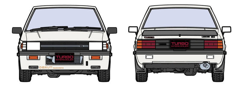 1/24 Mitsubishi Lancer EX 1800GSR Turbo (Intercooler) (Hasegawa Historic Car Series 34)