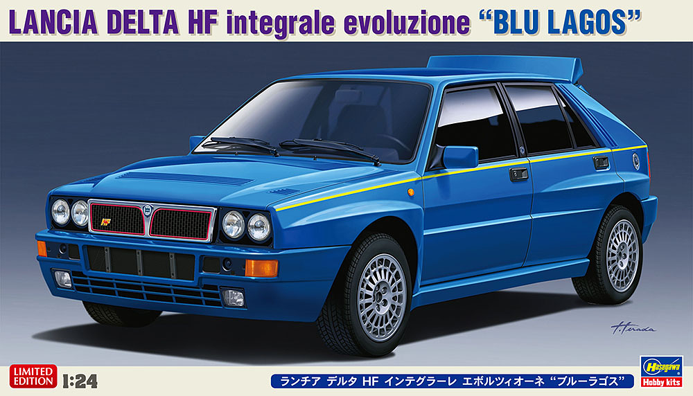 1/24 Lancia Delta HF Integrale Evoluzione "Blue Lagos"
