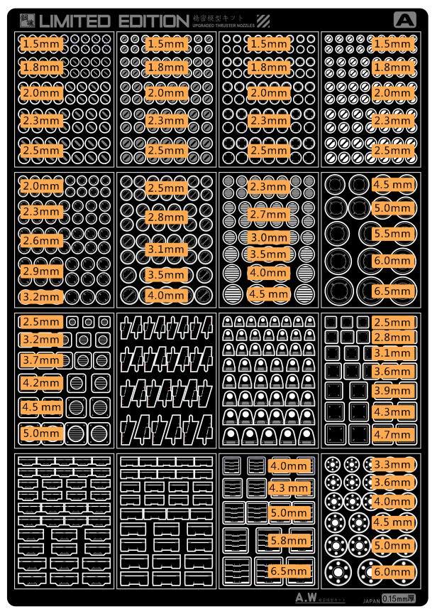 Madworks "Limited Edition A" Detail-up Parts