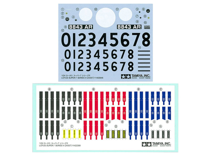 1/24 Lotus Super 7 Series II (Tamiya Sports Car Series 357)