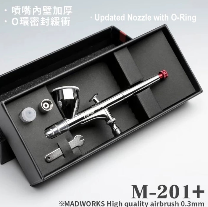 Madworks M201+ High Quality Airbrush 0.3mm double-action