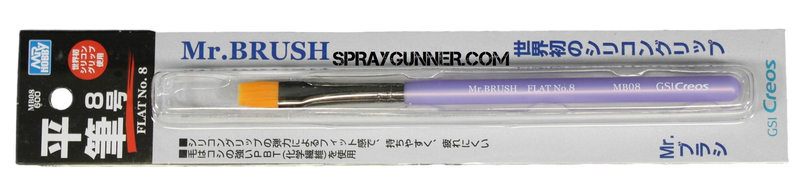 Mr.Brush Flat No.8 (MB08)