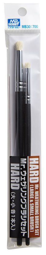 Mr.Weathering Brush Set Hard (MB30)