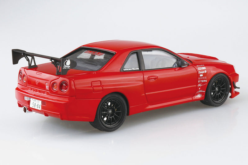 1/24 Nissan MCR BNR34 Skyline GT-R '02 (Aoshima The Tuned Car Series No.71)