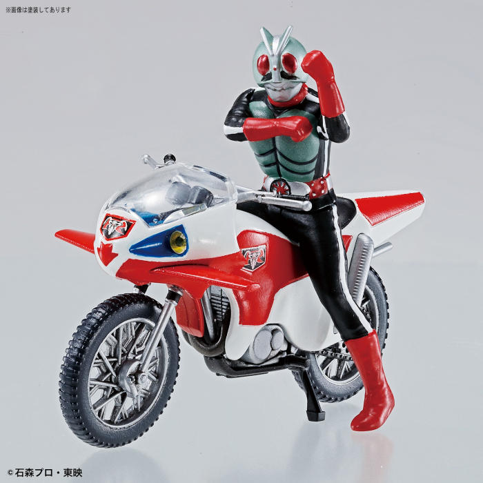Mecha Collection Kamen Rider Series - New Cyclone & Kamen Rider 2
