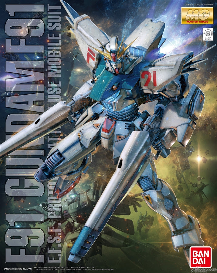 MG 1/100 F91 GUNDAM F91 バンダイ Bandai Master Grade (MG) 1/100 F-91 Gundam F91 Version 2.0