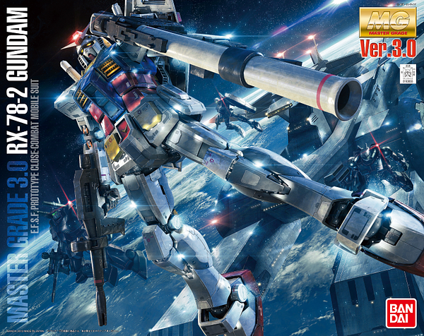 MG RX-78-2 Gundam Ver 3.0 (Bandai Master Grade 1/100)