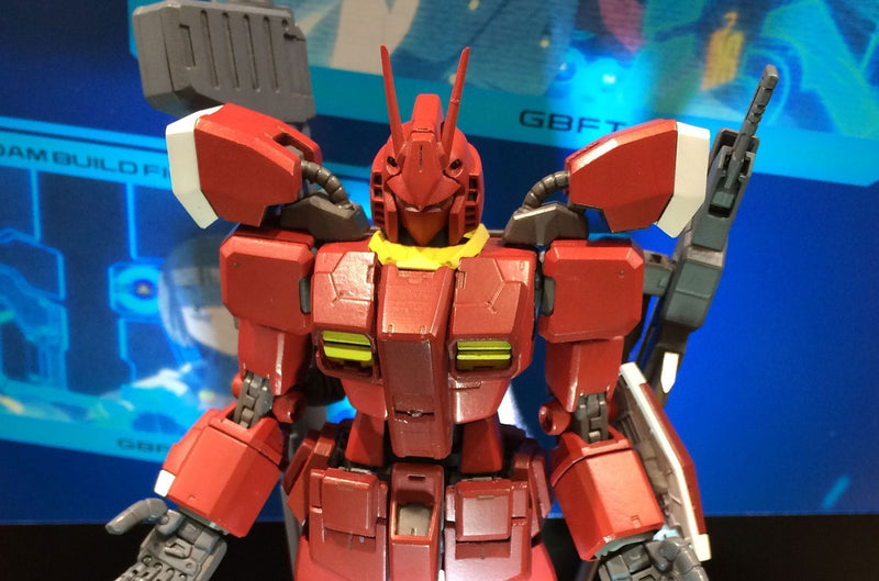 MG PF-78-3A Gundam Amazing Red Warrior (Master Grade Build FIghters 1/100)
