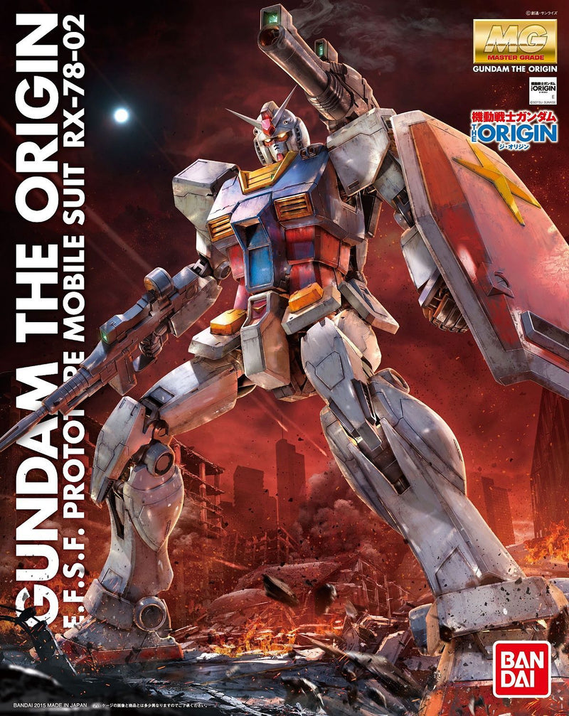 Master Grade (MG) 1/100 RX-78-02 Gundam (Gundam The Origin)