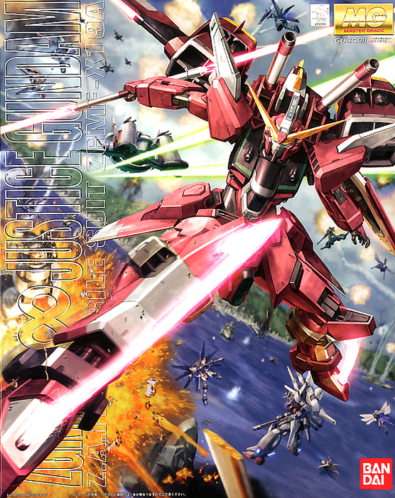 Master Grade (MG) 1/100 ZGMF-X19A Infinite Justice Gundam