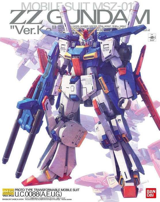MG MSZ-010 ZZ Gundam Ver.Ka (Bandai Master Grade 1/100)