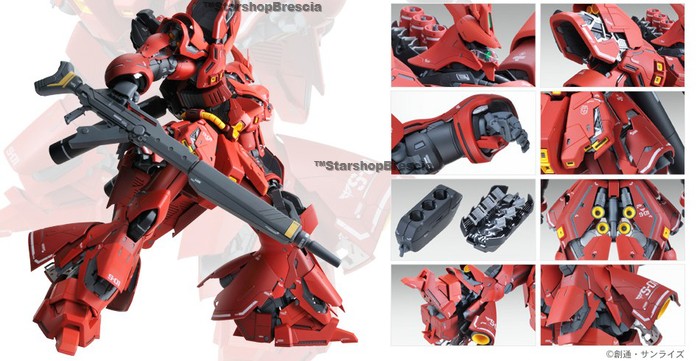 Bandai Master Grade (MG) 1/100 MSN-04 Sazabi Ver. Ka - Argama