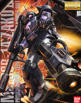 Master Grade (MG) 1/100 MS-06R-1A Zaku II Black Tri-Stars Ver2.0