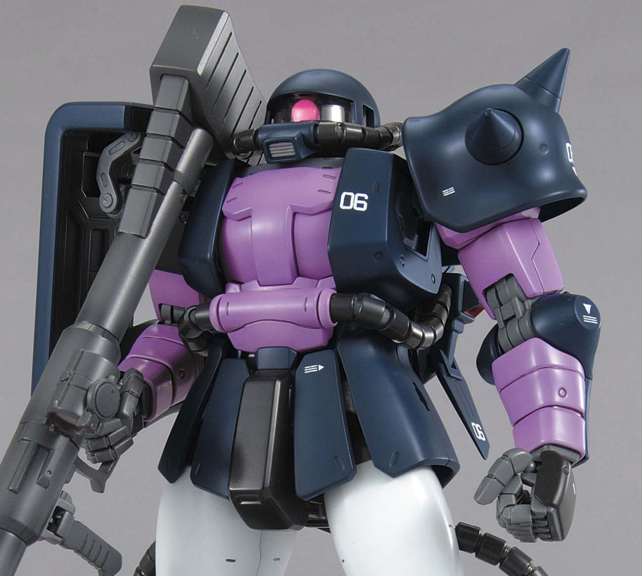 Master Grade (MG) 1/100 MS-06R-1A Zaku II Black Tri-Stars Ver2.0