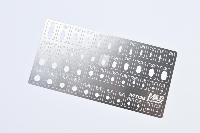 Madworks MT08 Scribing Template (Oval)