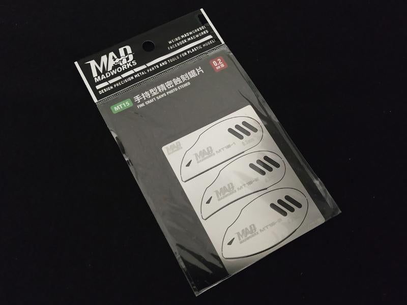 Madworks MT15 Fine Craft Saws Photo-etched (0.2mm)
