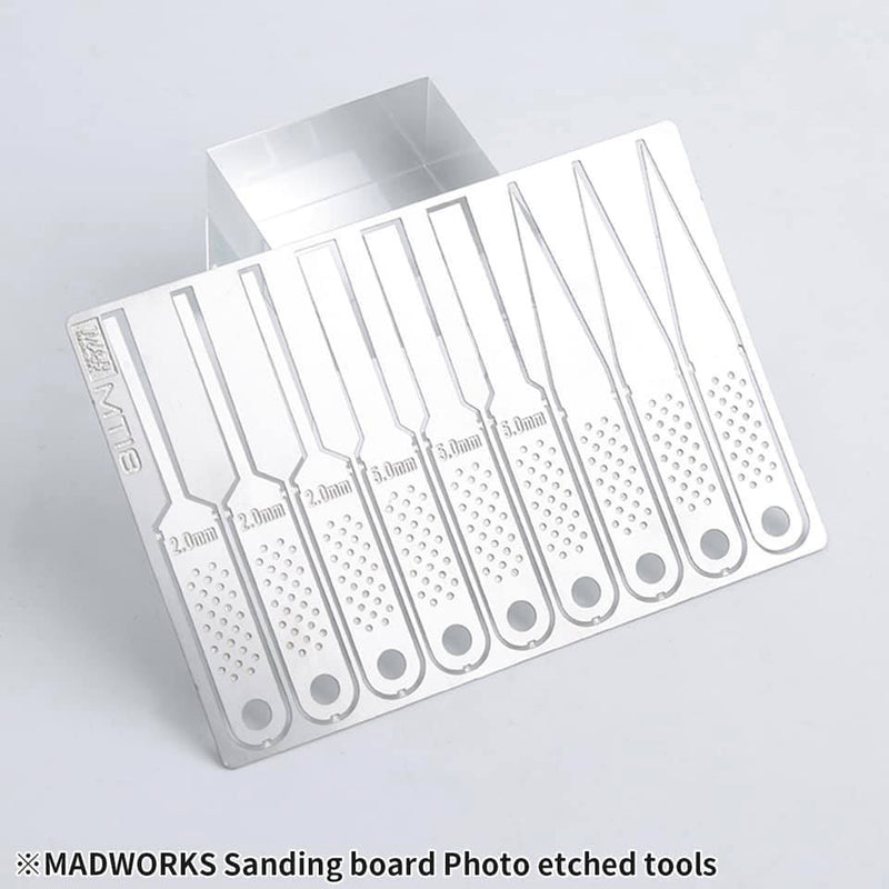 Madworks MT18 Sanding Board Photo-Etched Tools (Advanced)