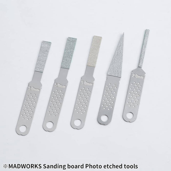 Madworks MT18 Sanding Board Photo-Etched Tools (Advanced)