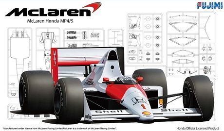 1/20 McLaren Honda MP4/5 (Fujimi Grand Prix Series GP-01)