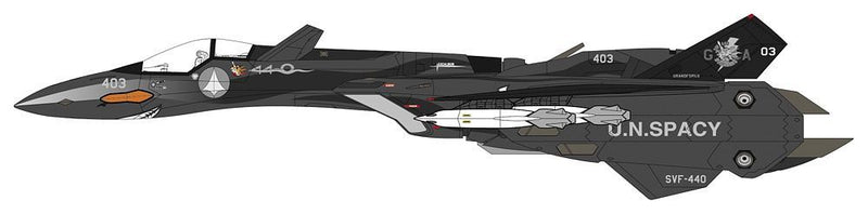 Macross Plus 1/72 VF-19A SVF-440 Dullahan's w/Fast Pack & High Maneuver Missile